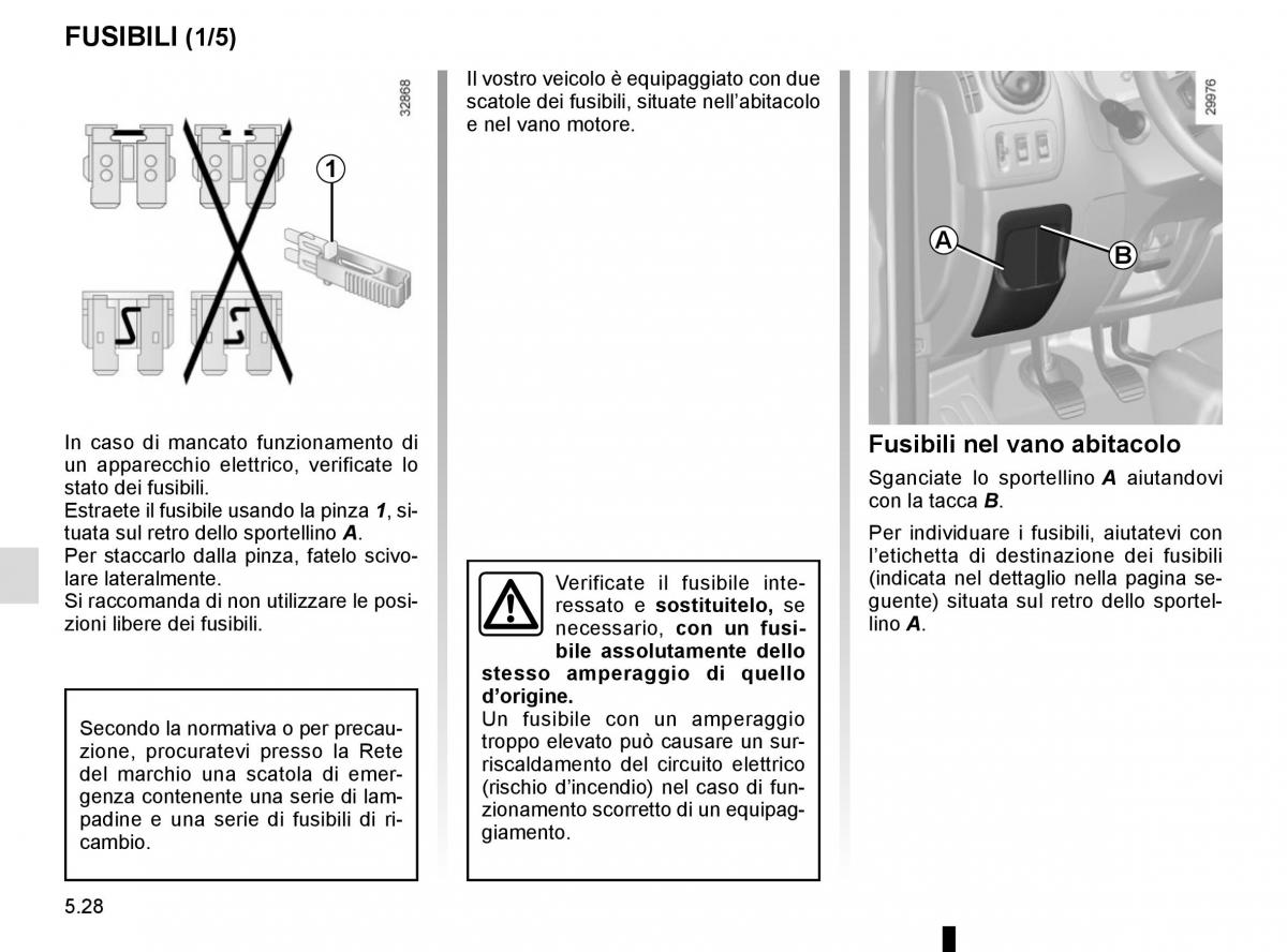 Renault Master III 3 manuale del proprietario / page 236