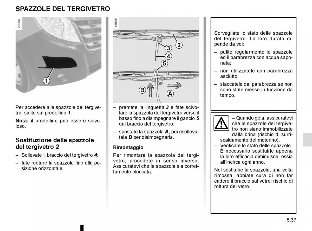 Renault Master III 3 manuale del proprietario / page 245