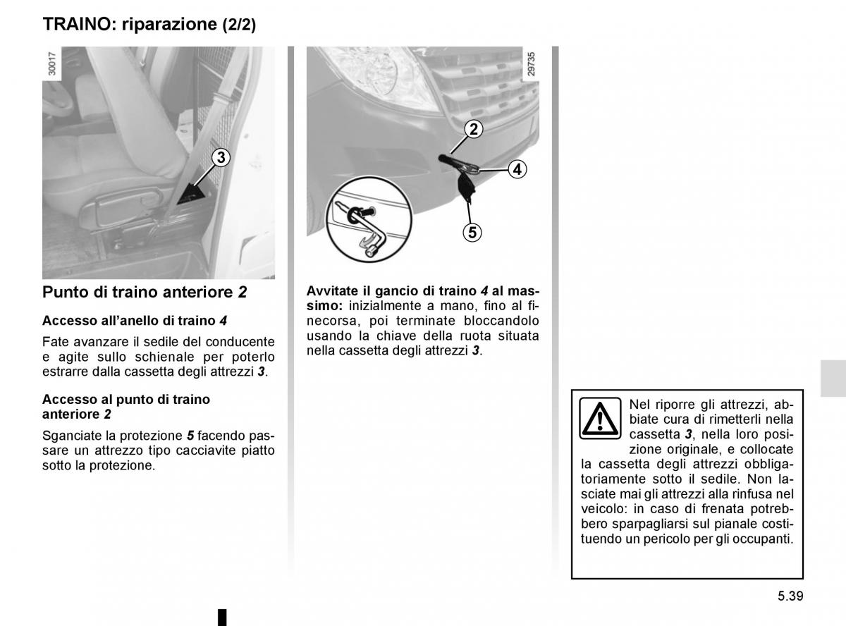 Renault Master III 3 manuale del proprietario / page 247