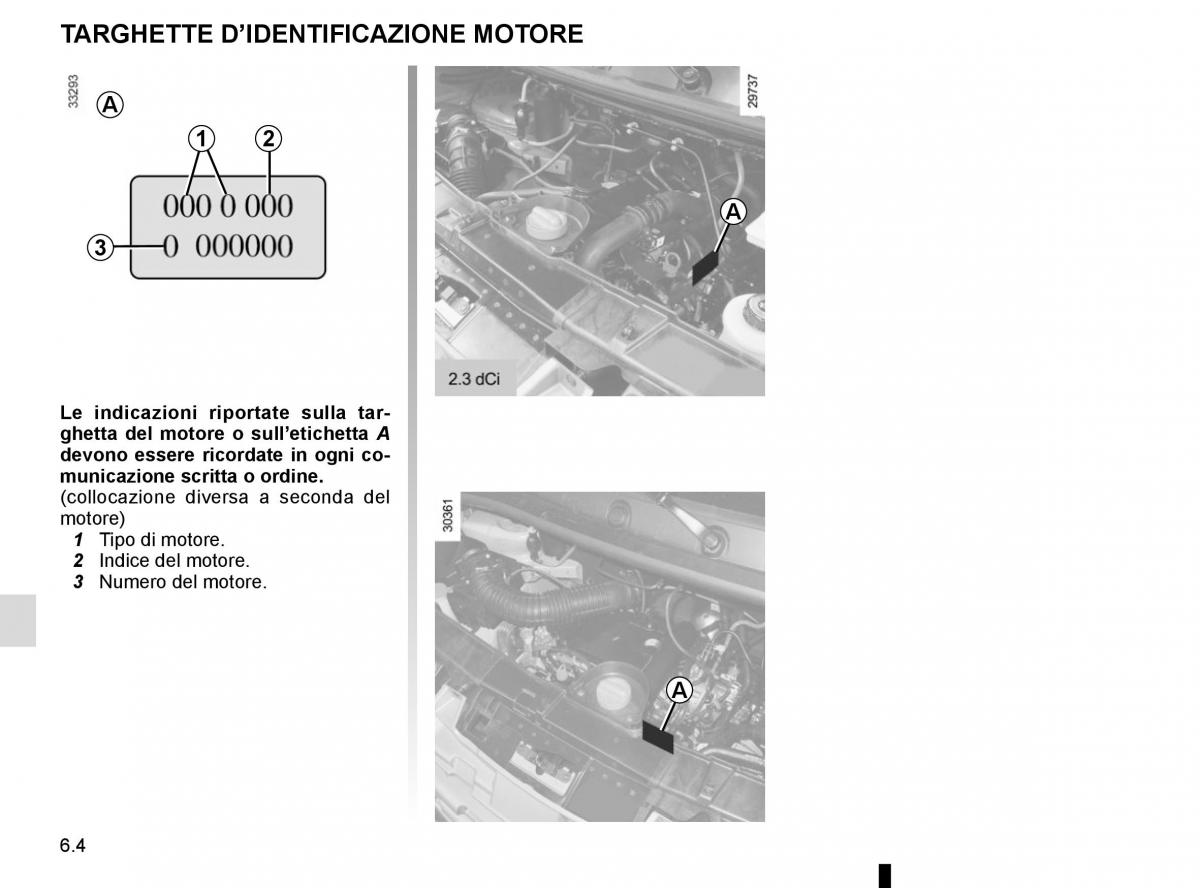 Renault Master III 3 manuale del proprietario / page 258