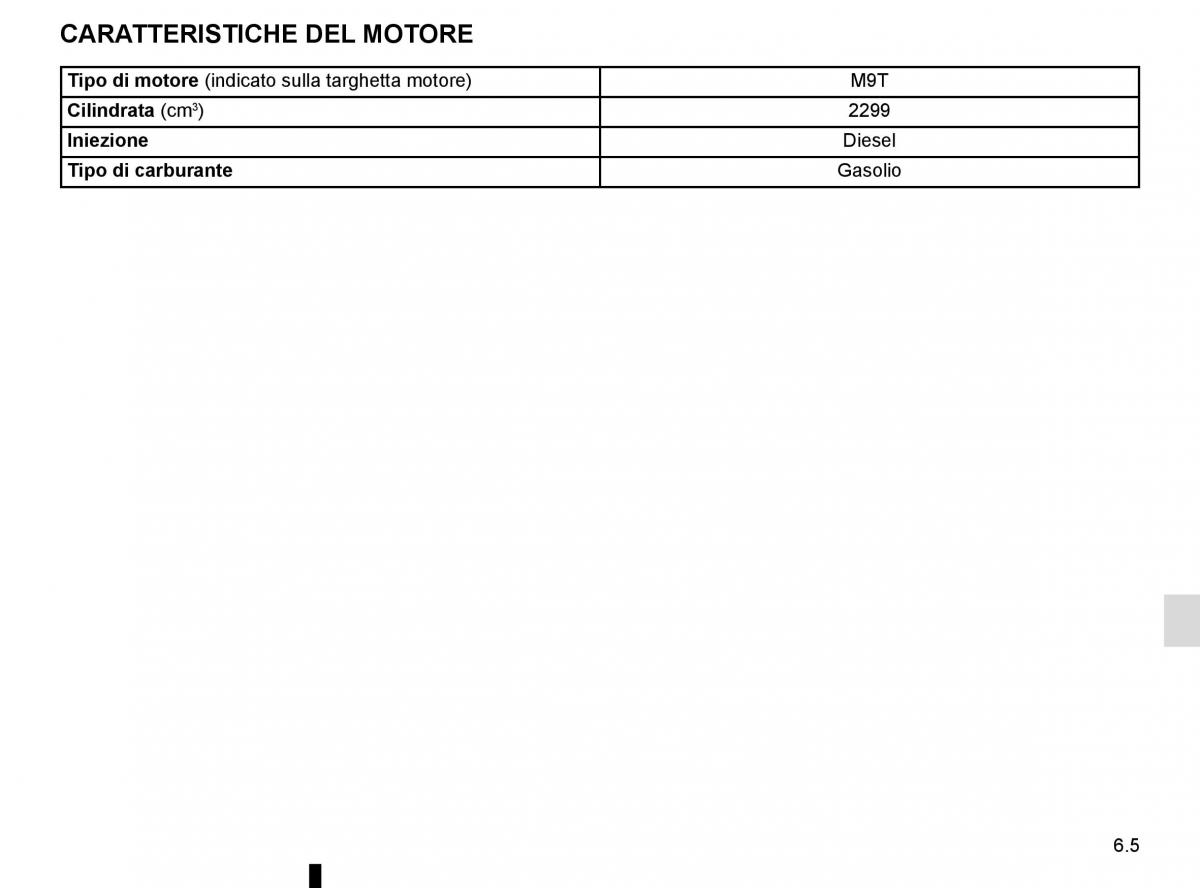 Renault Master III 3 manuale del proprietario / page 259