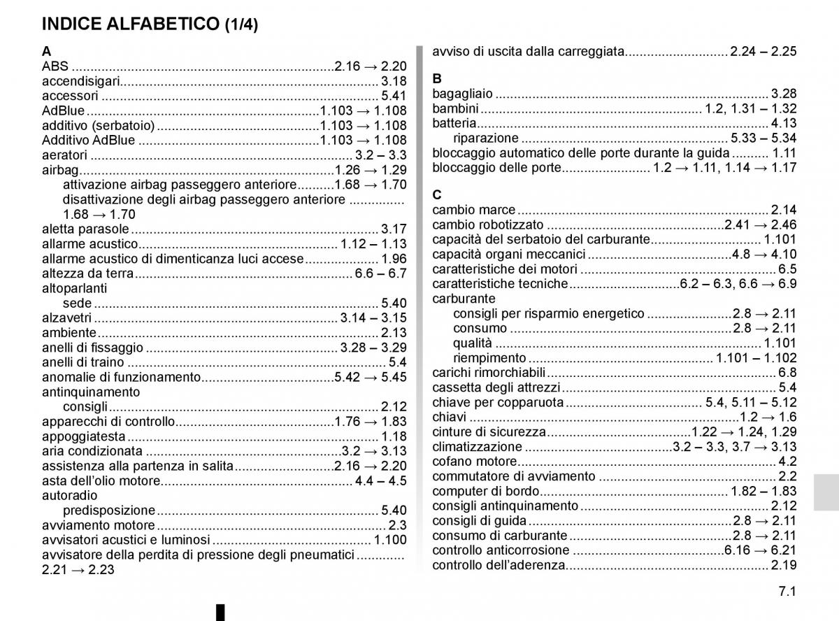 Renault Master III 3 manuale del proprietario / page 277