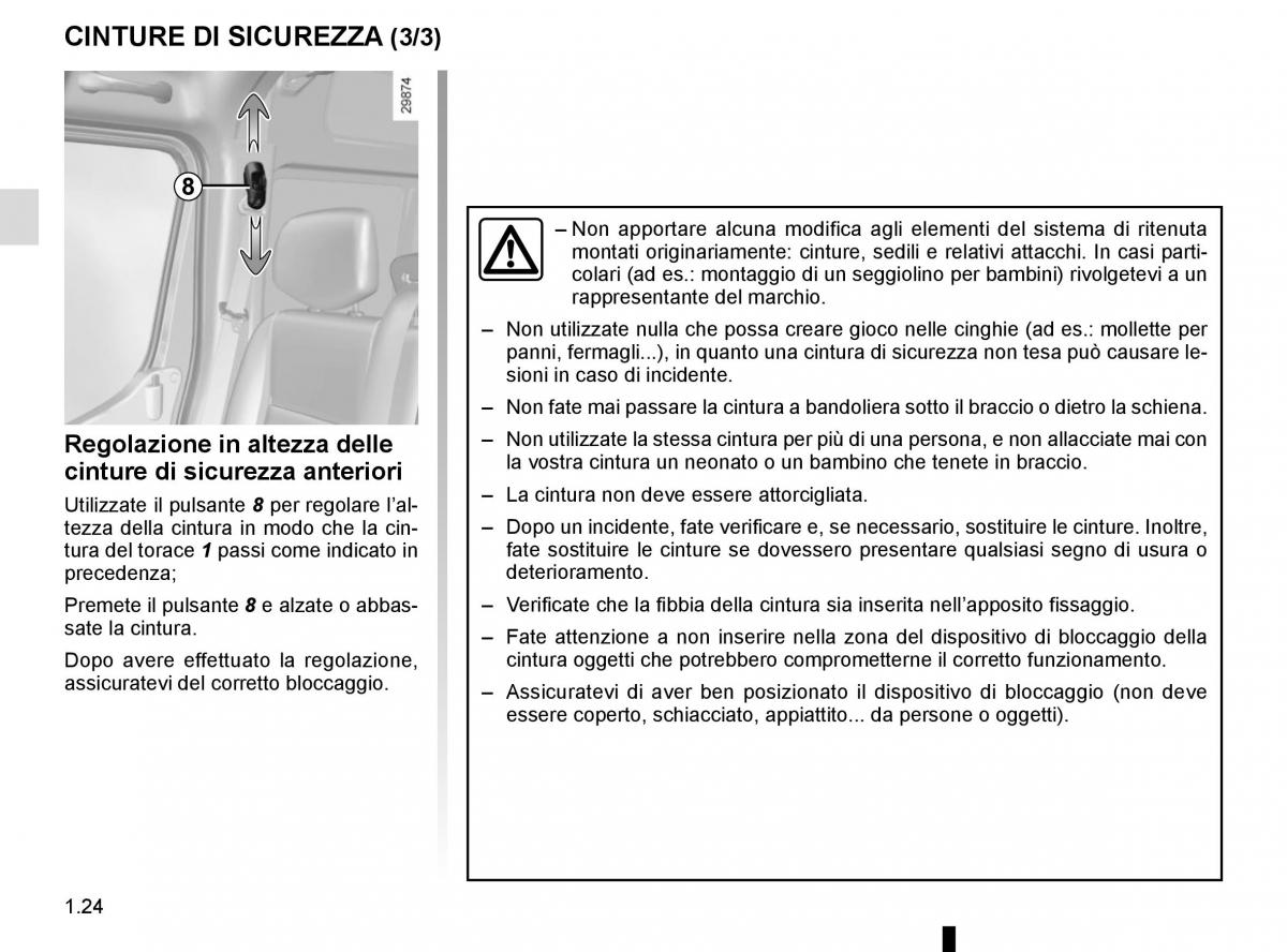 Renault Master III 3 manuale del proprietario / page 30