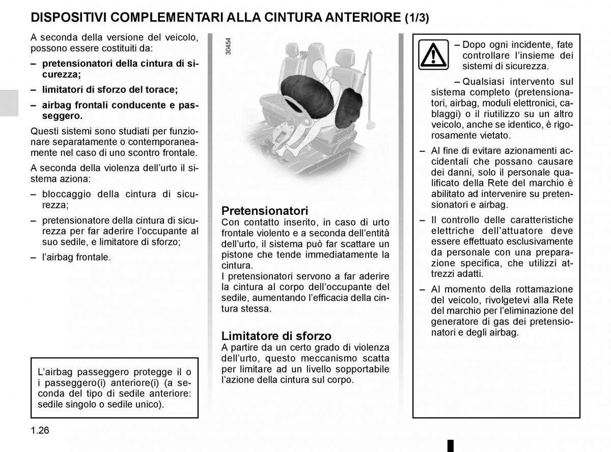 Renault Master III 3 manuale del proprietario / page 32