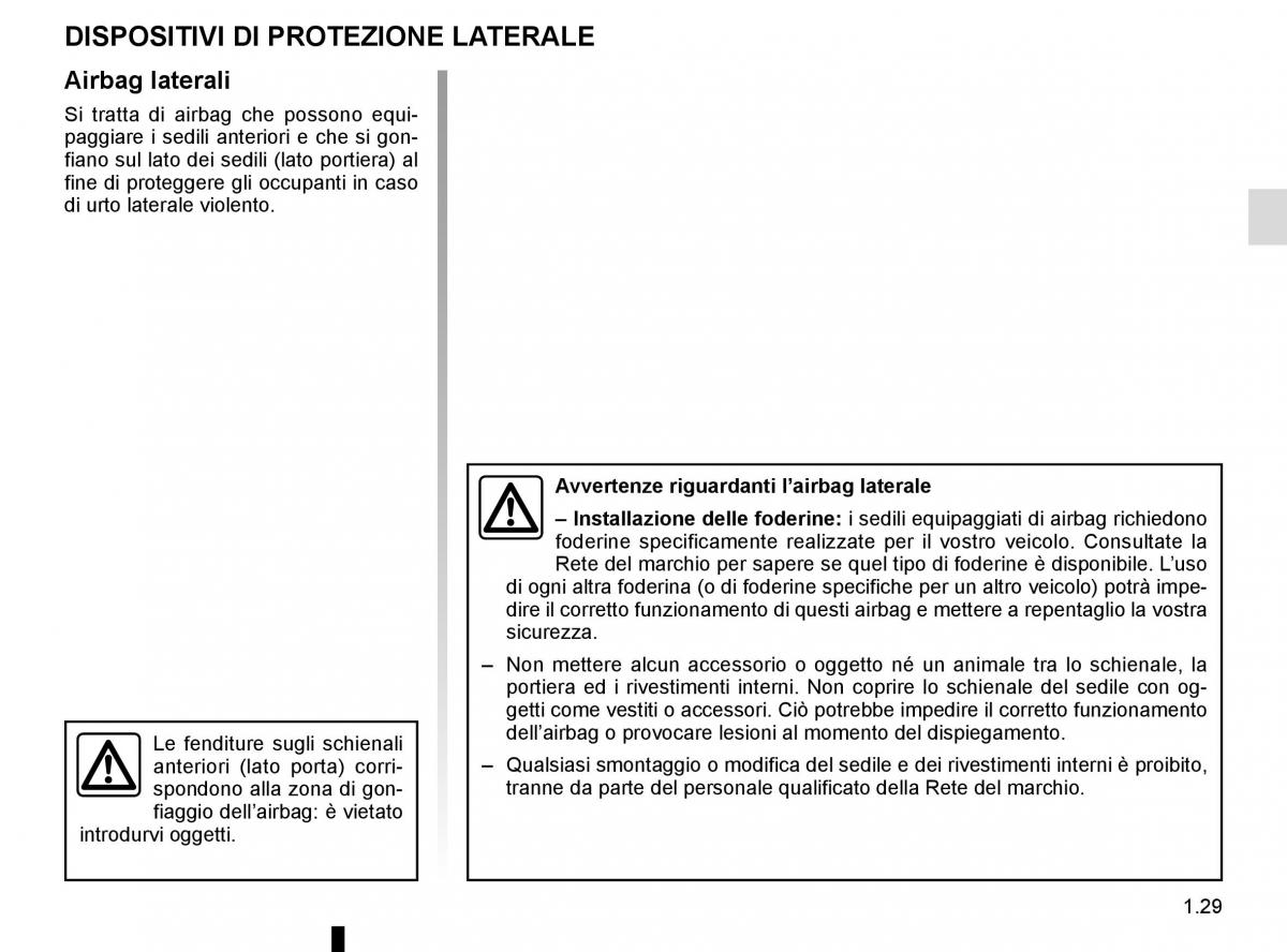 Renault Master III 3 manuale del proprietario / page 35