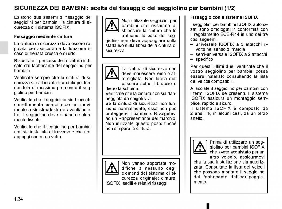 Renault Master III 3 manuale del proprietario / page 40