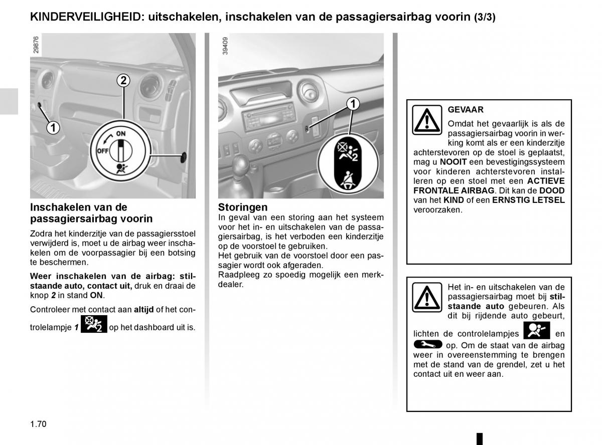 Renault Master III 3 handleiding / page 76