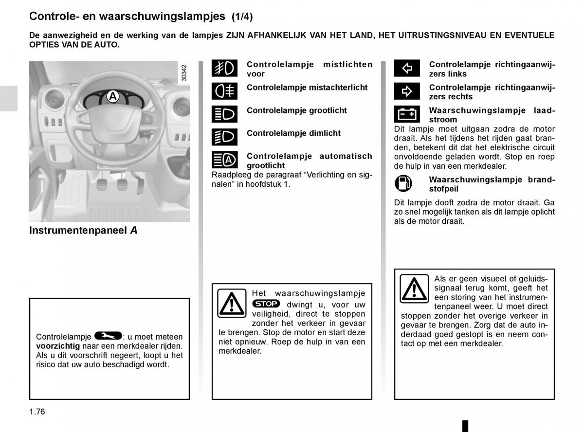 Renault Master III 3 handleiding / page 82