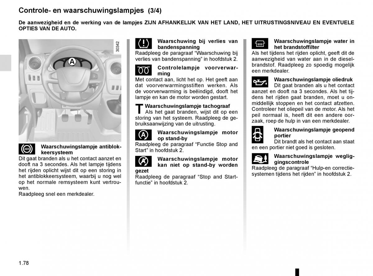 Renault Master III 3 handleiding / page 84