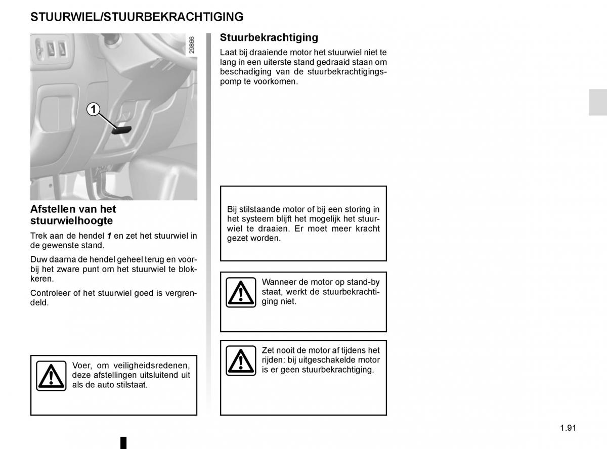 Renault Master III 3 handleiding / page 97