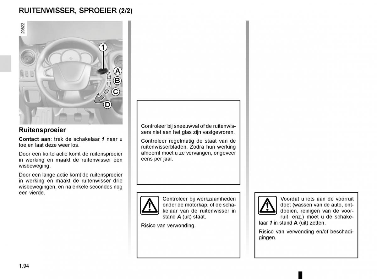 Renault Master III 3 handleiding / page 100