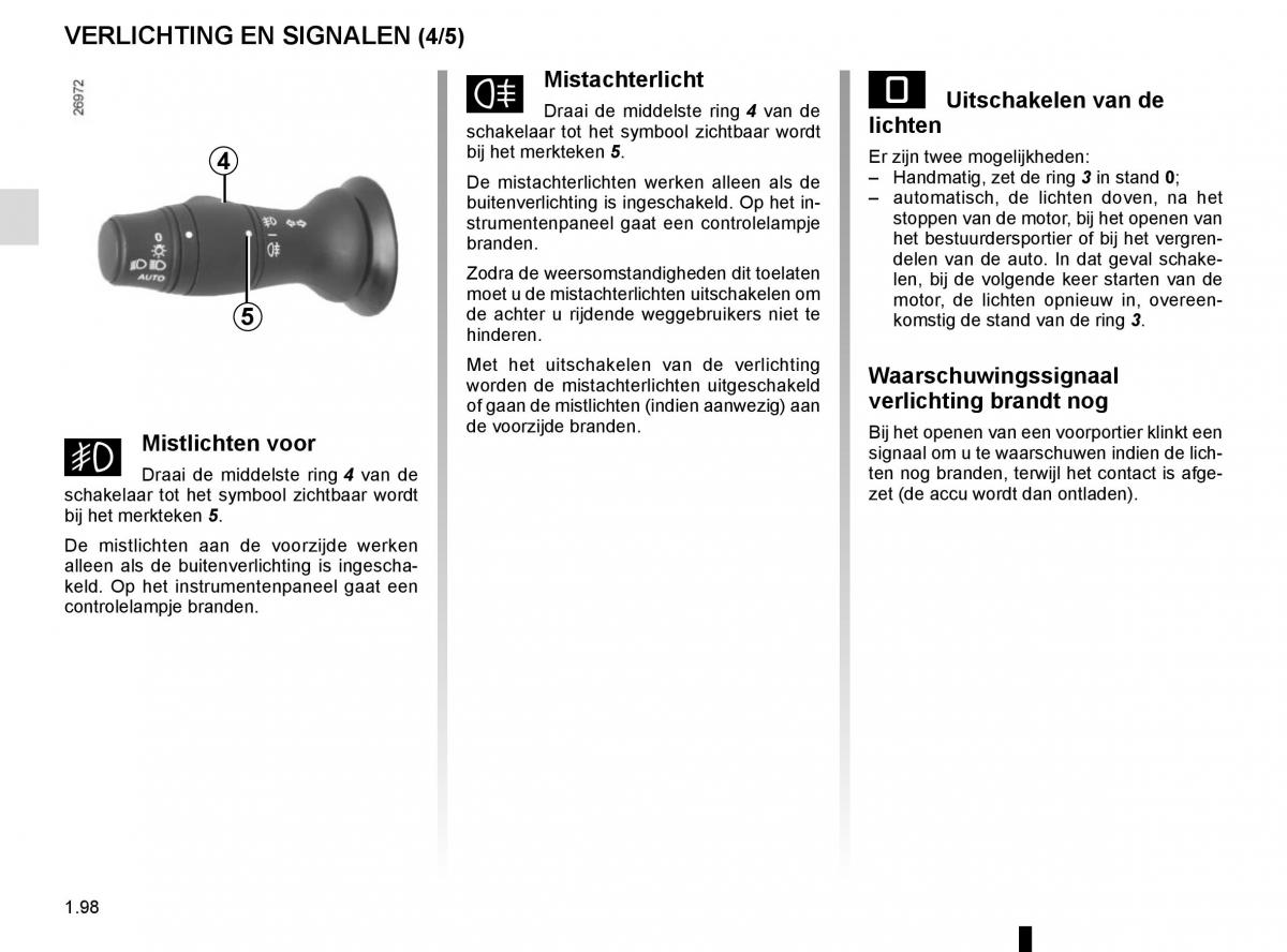 Renault Master III 3 handleiding / page 104