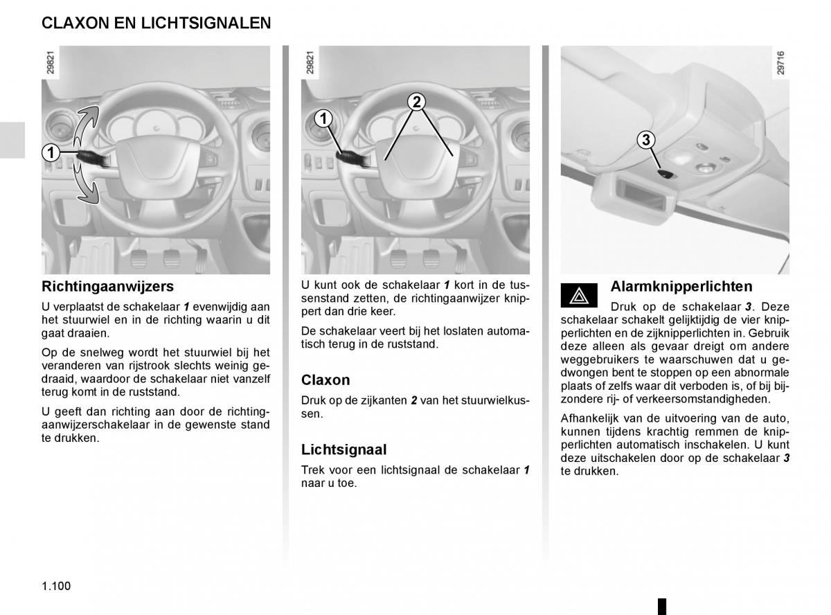 Renault Master III 3 handleiding / page 106