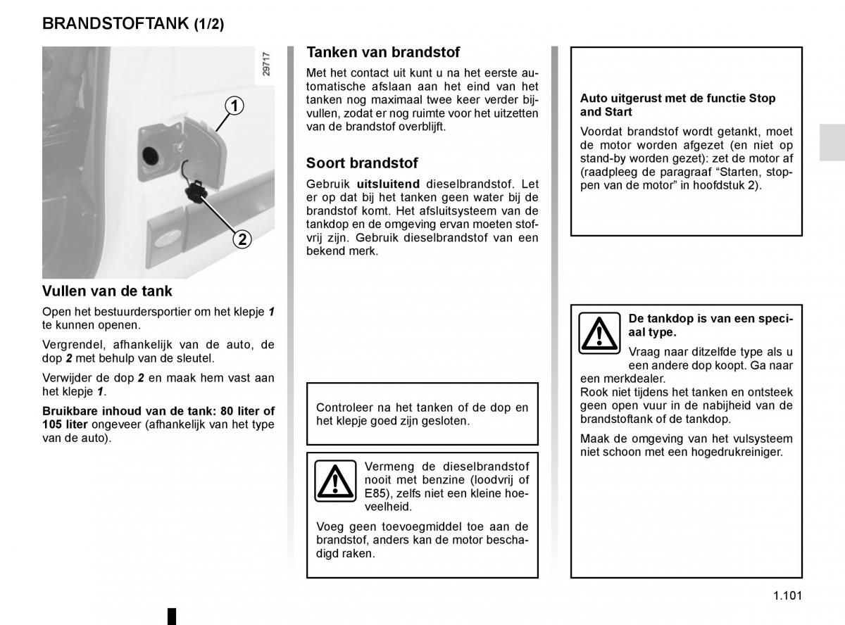 Renault Master III 3 handleiding / page 107