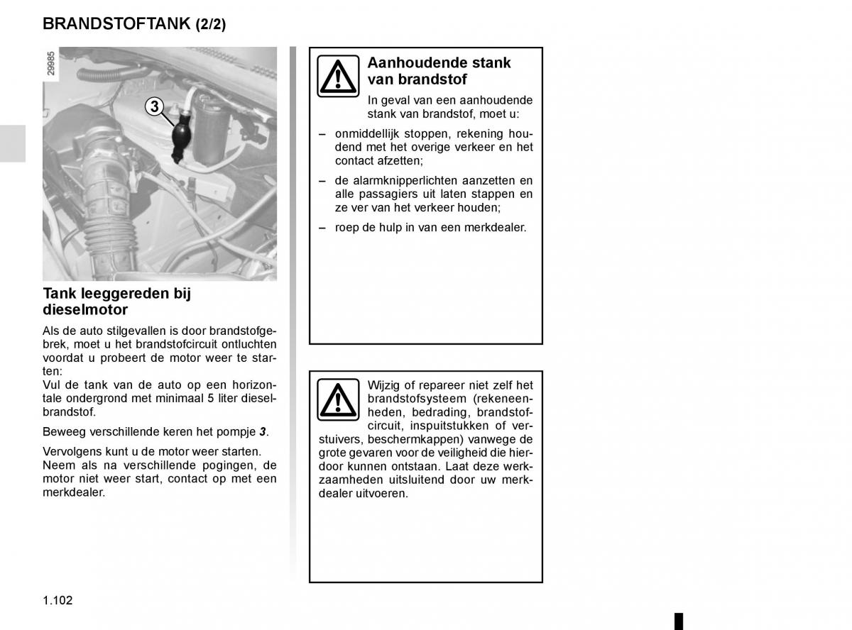 Renault Master III 3 handleiding / page 108