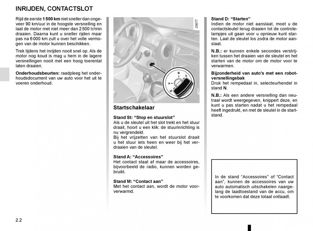 Renault Master III 3 handleiding / page 116