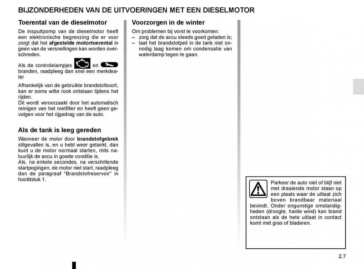 Renault Master III 3 handleiding / page 121