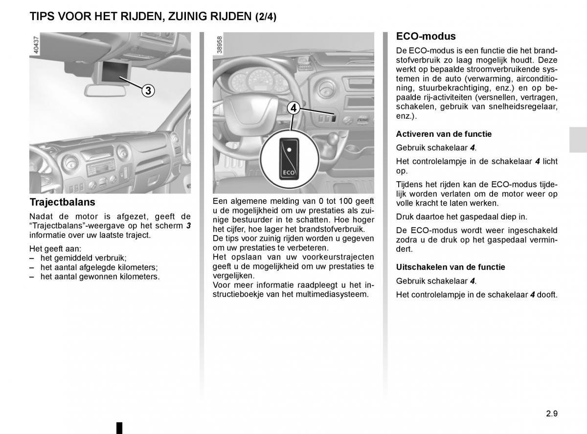 Renault Master III 3 handleiding / page 123