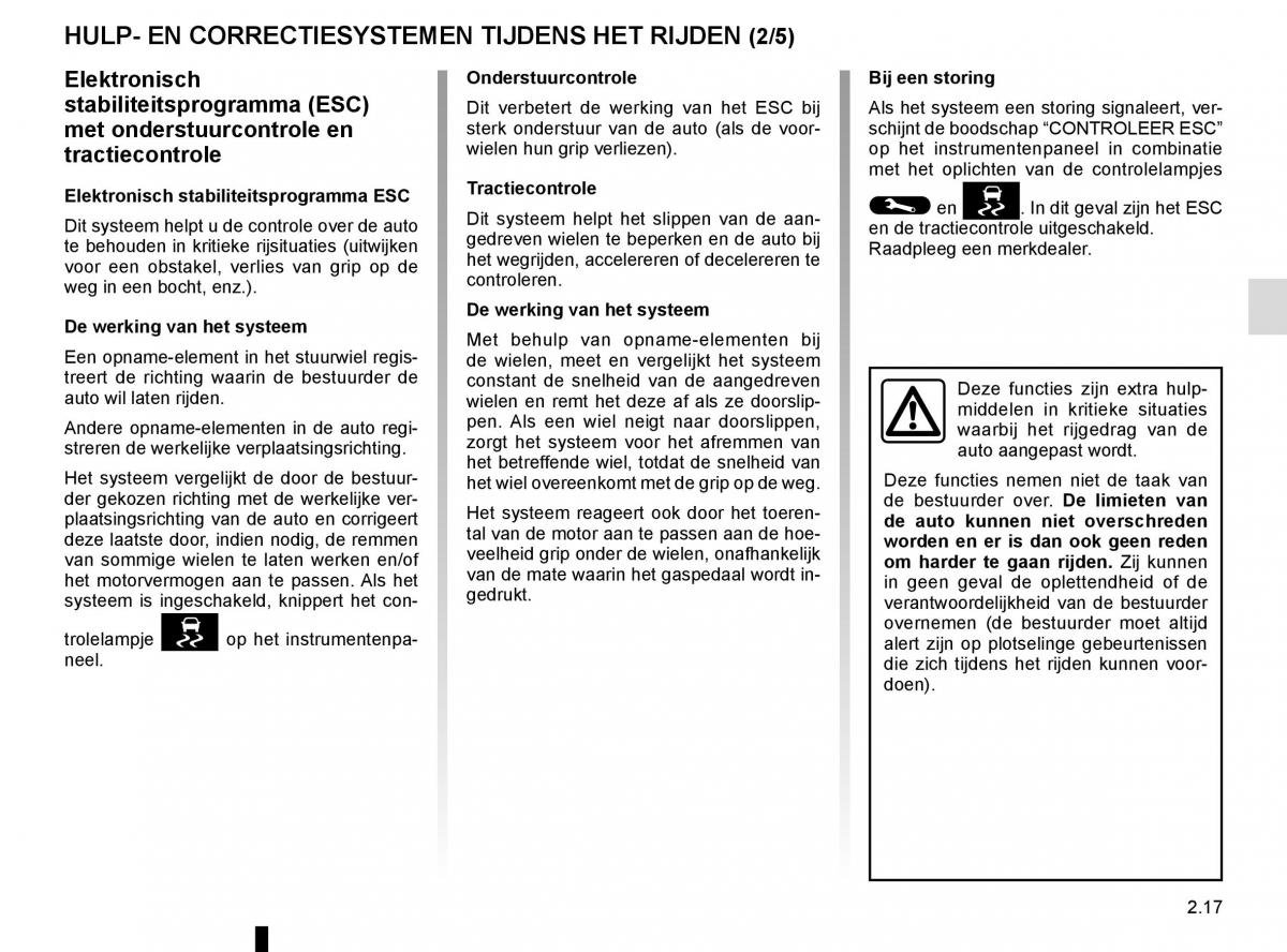 Renault Master III 3 handleiding / page 131