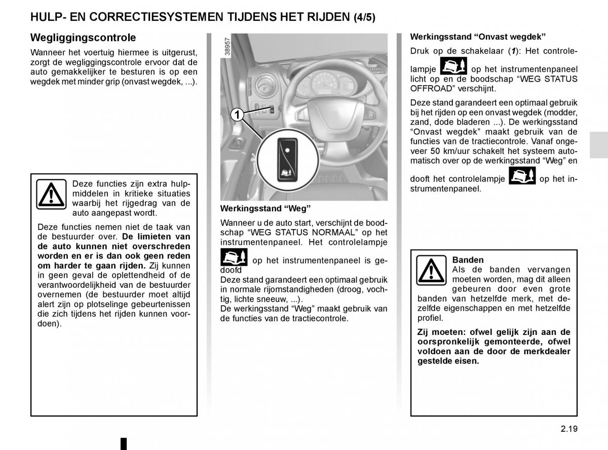 Renault Master III 3 handleiding / page 133