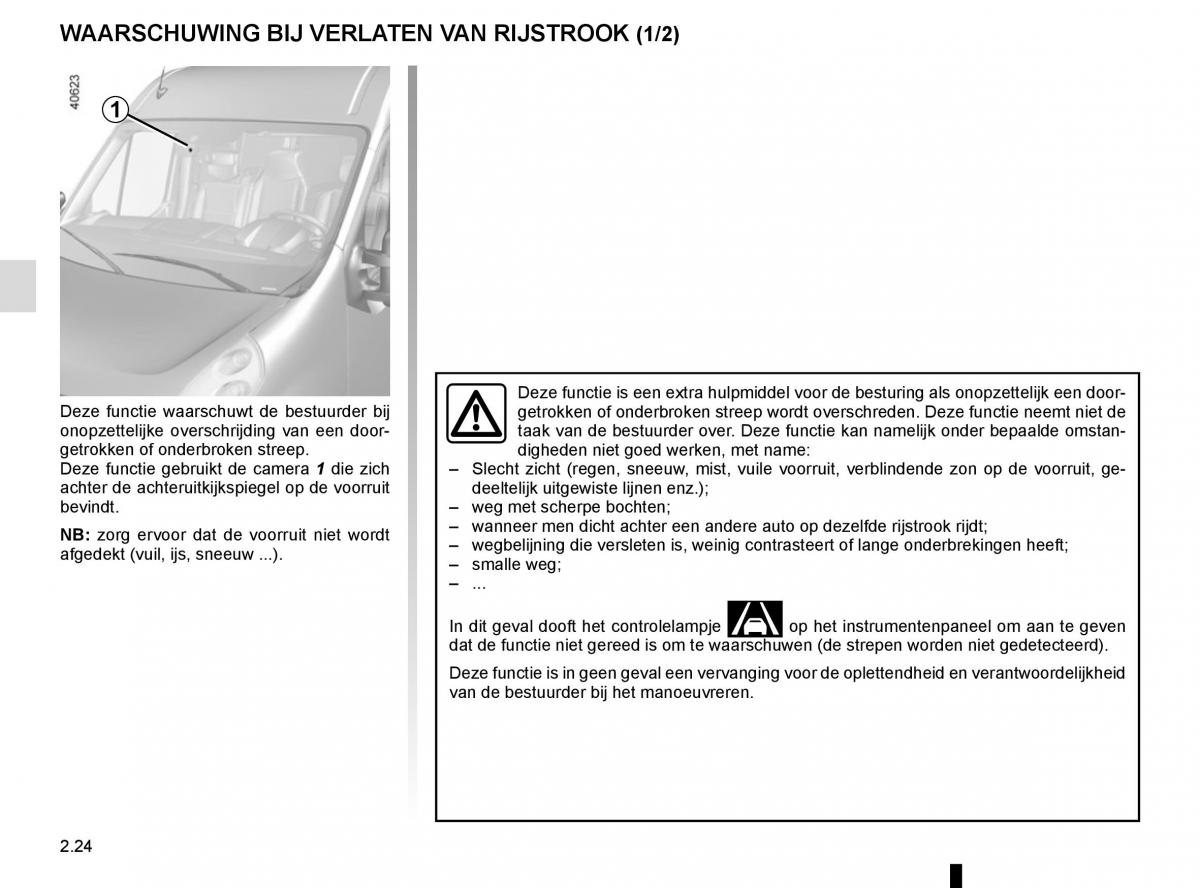 Renault Master III 3 handleiding / page 138