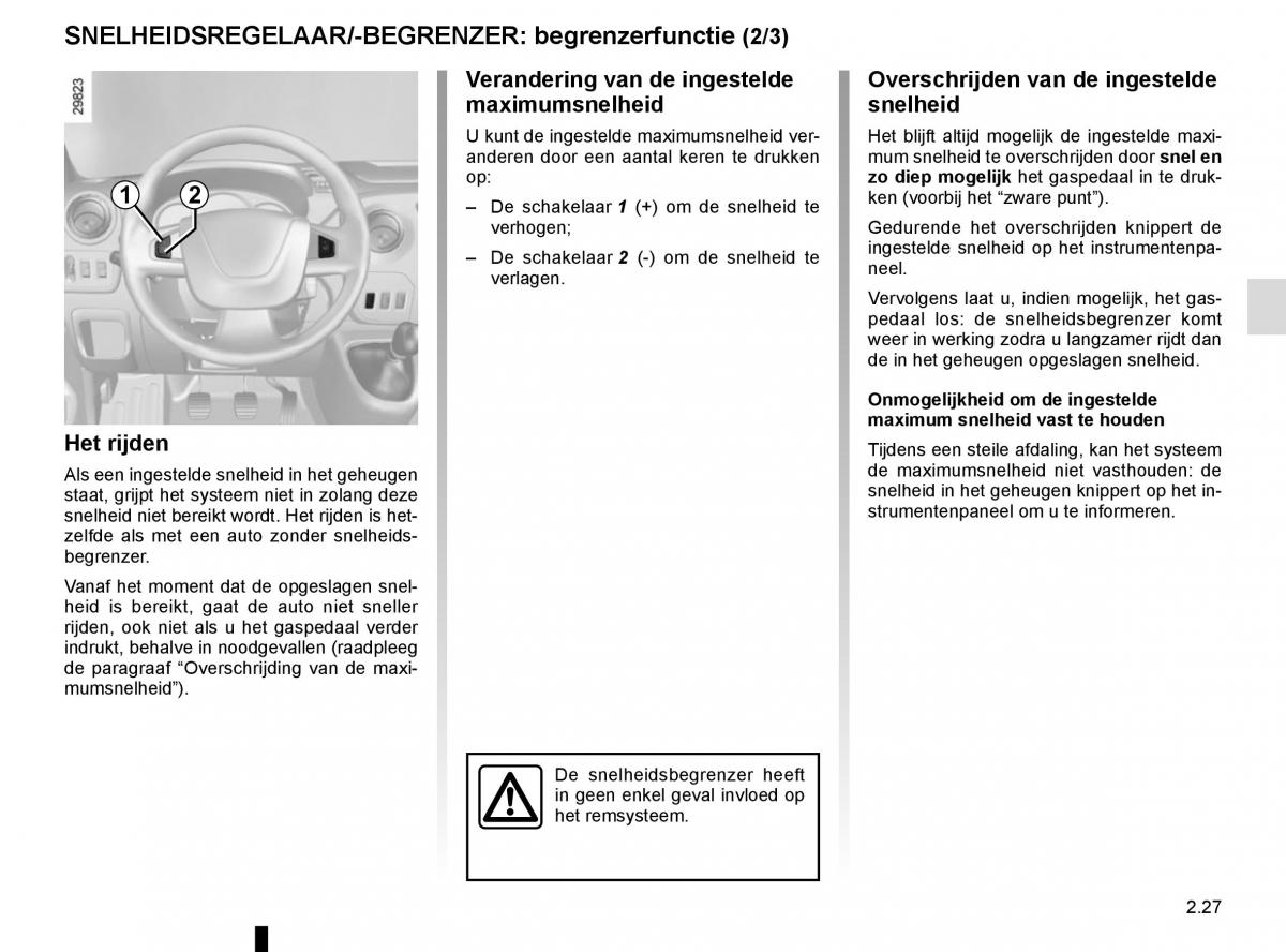 Renault Master III 3 handleiding / page 141