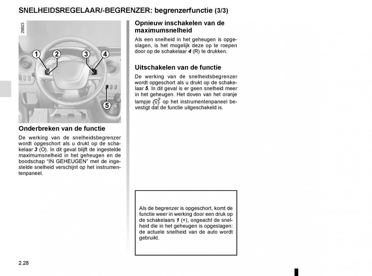 Renault Master III 3 handleiding / page 142