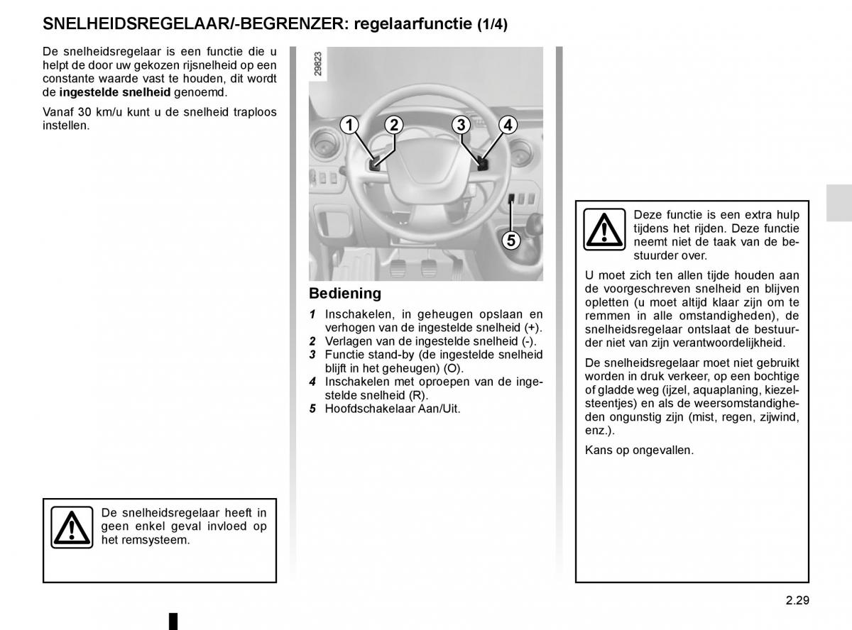 Renault Master III 3 handleiding / page 143