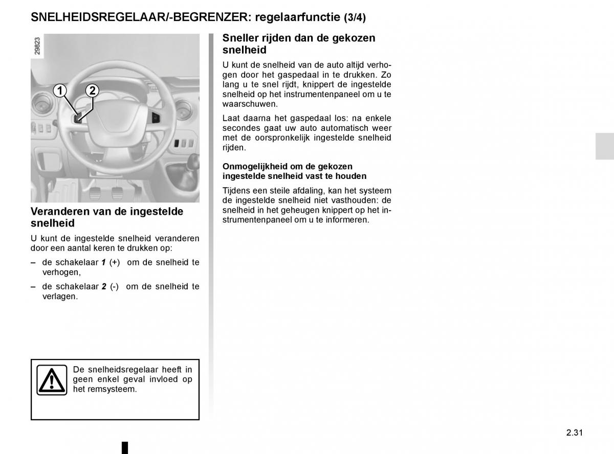 Renault Master III 3 handleiding / page 145