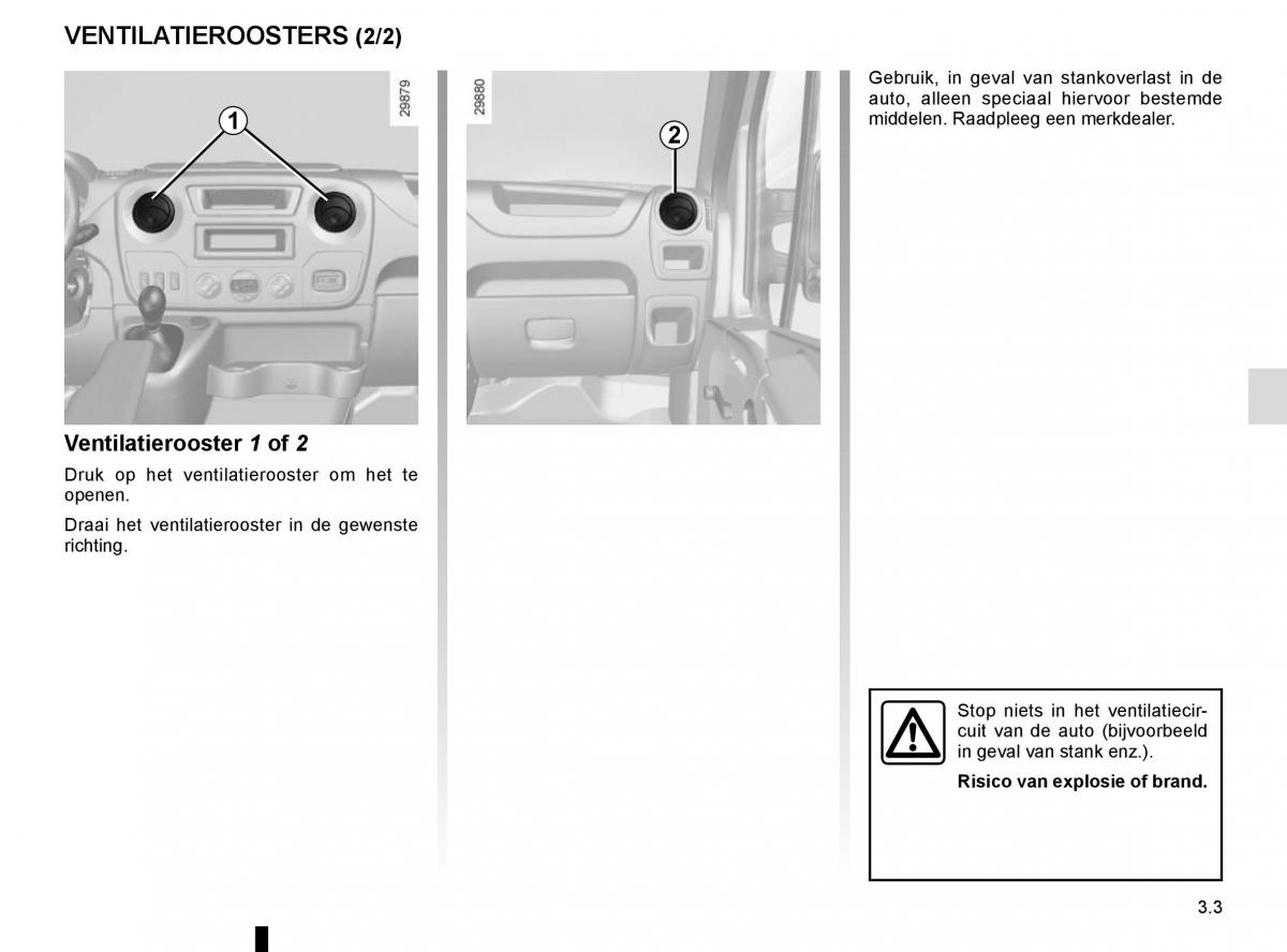 Renault Master III 3 handleiding / page 163