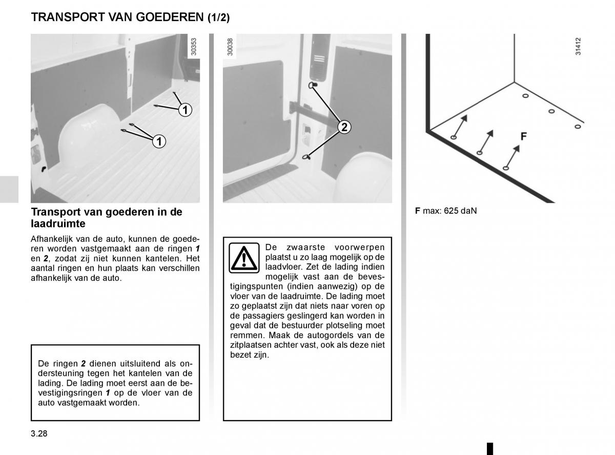 Renault Master III 3 handleiding / page 188