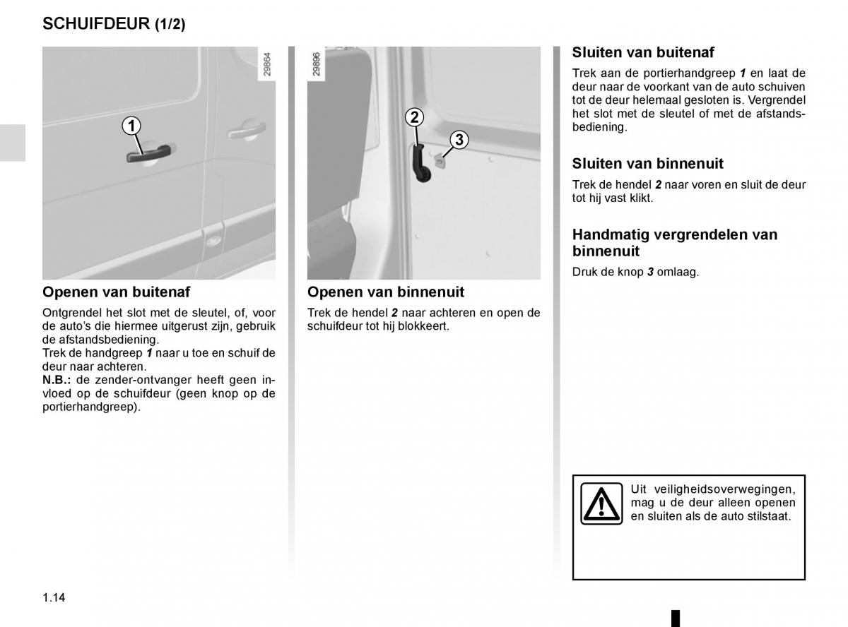 Renault Master III 3 handleiding / page 20