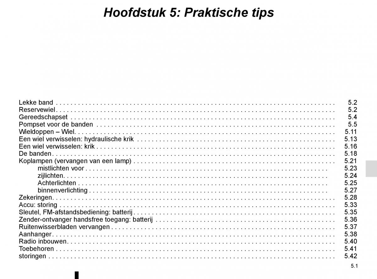 Renault Master III 3 handleiding / page 209