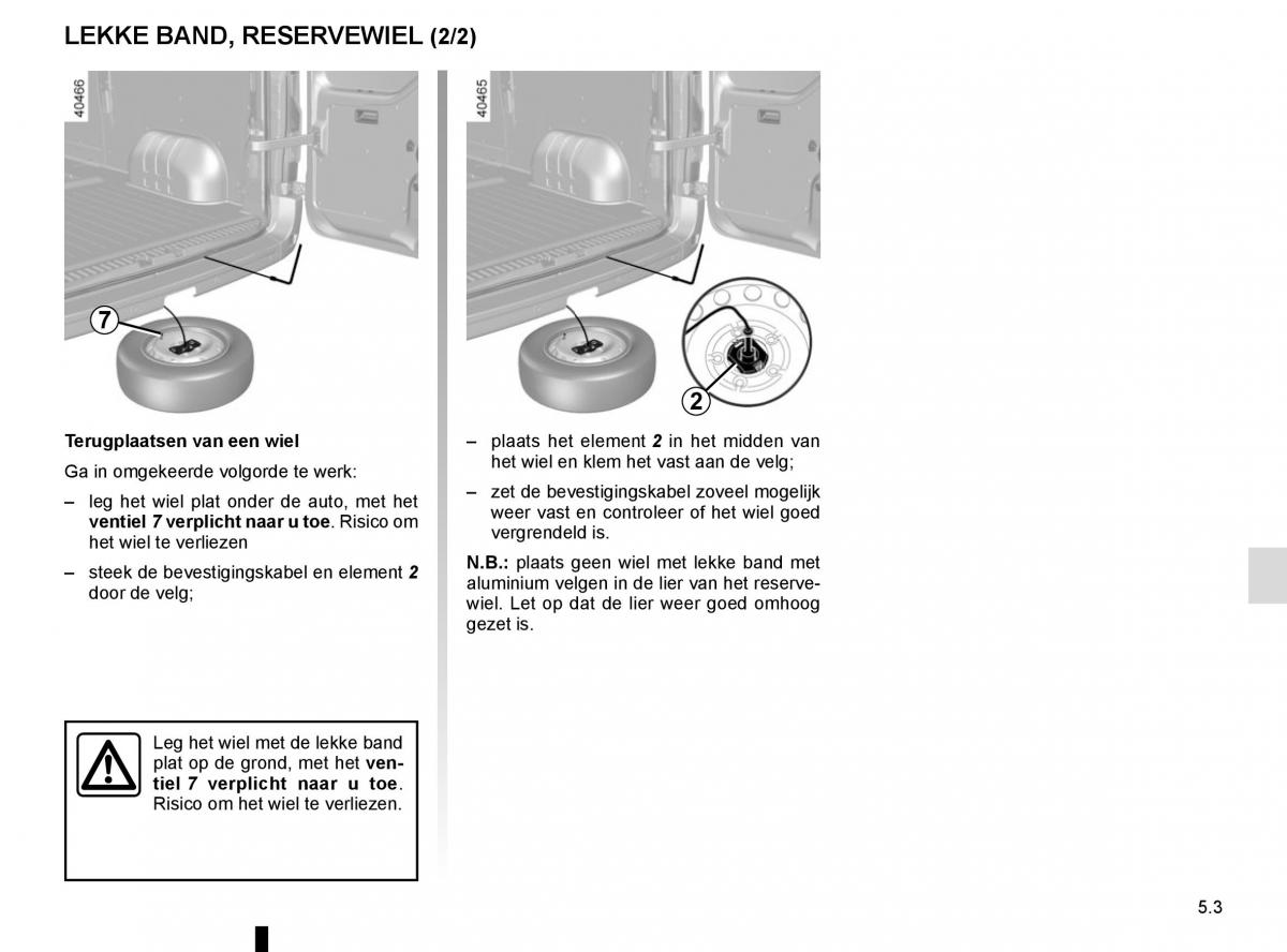 Renault Master III 3 handleiding / page 211