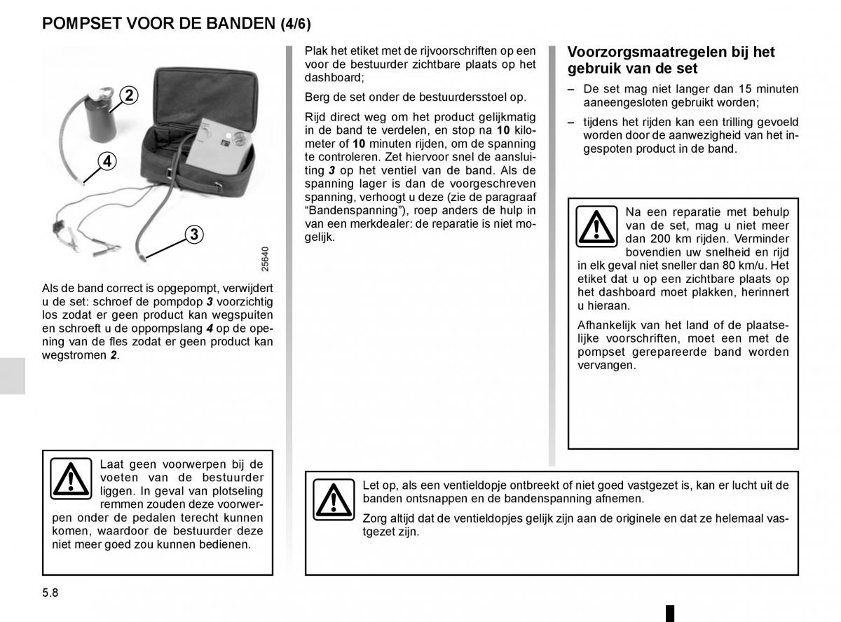 Renault Master III 3 handleiding / page 216