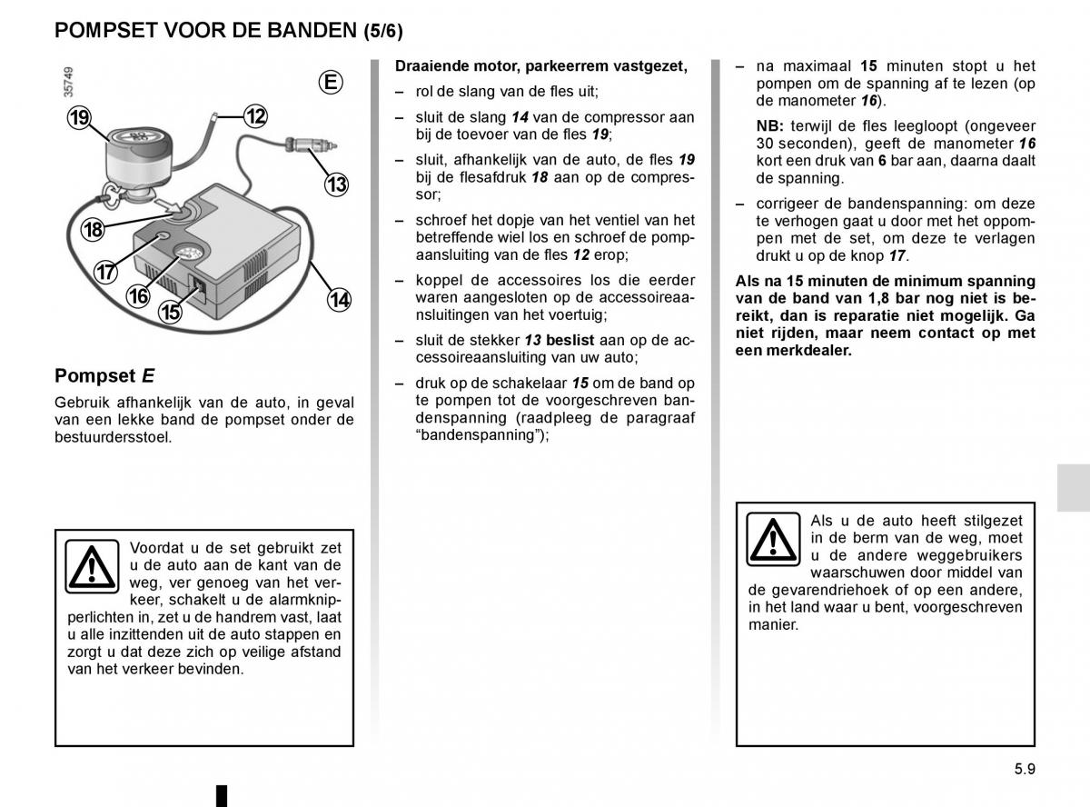 Renault Master III 3 handleiding / page 217