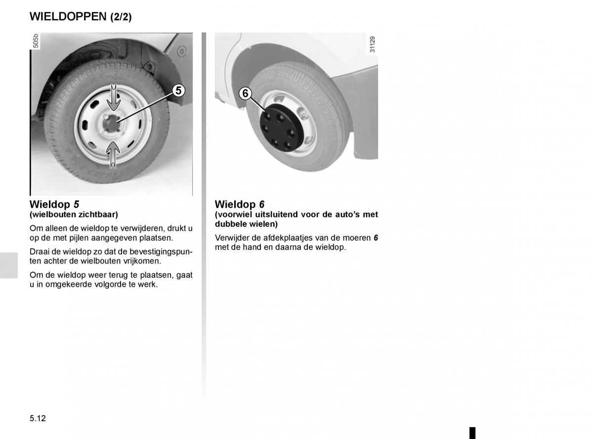 Renault Master III 3 handleiding / page 220