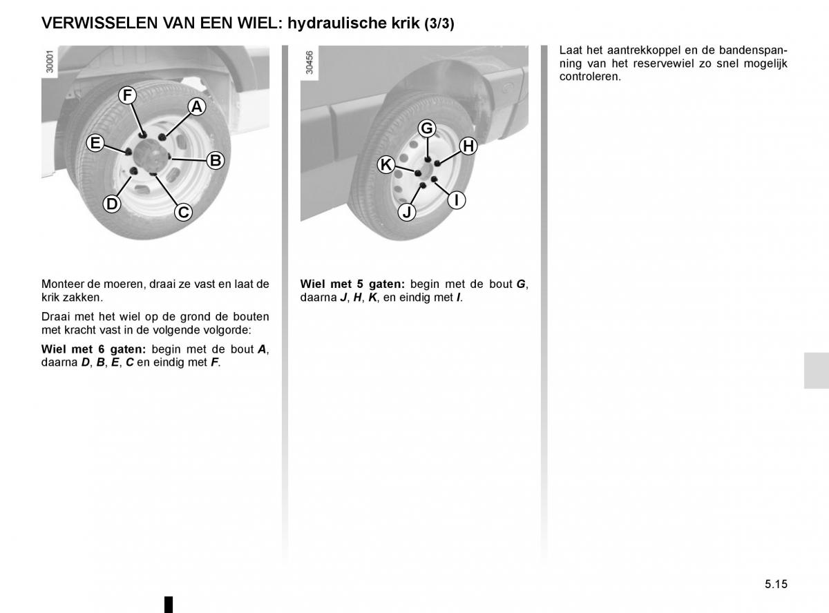 Renault Master III 3 handleiding / page 223