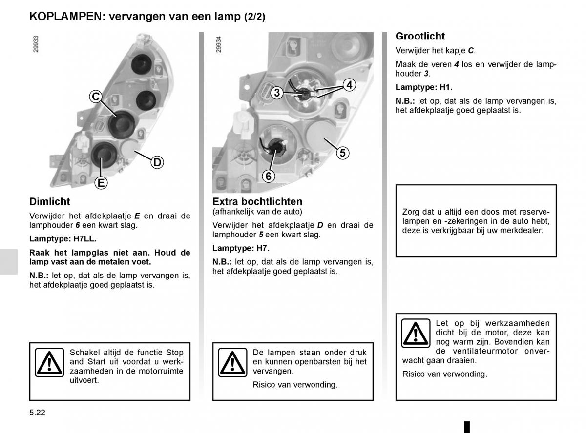 Renault Master III 3 handleiding / page 230