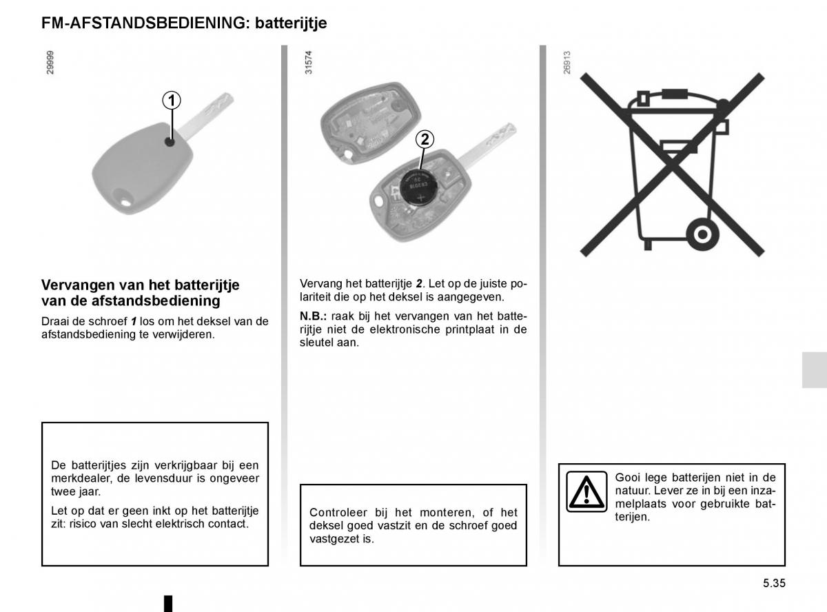 Renault Master III 3 handleiding / page 243