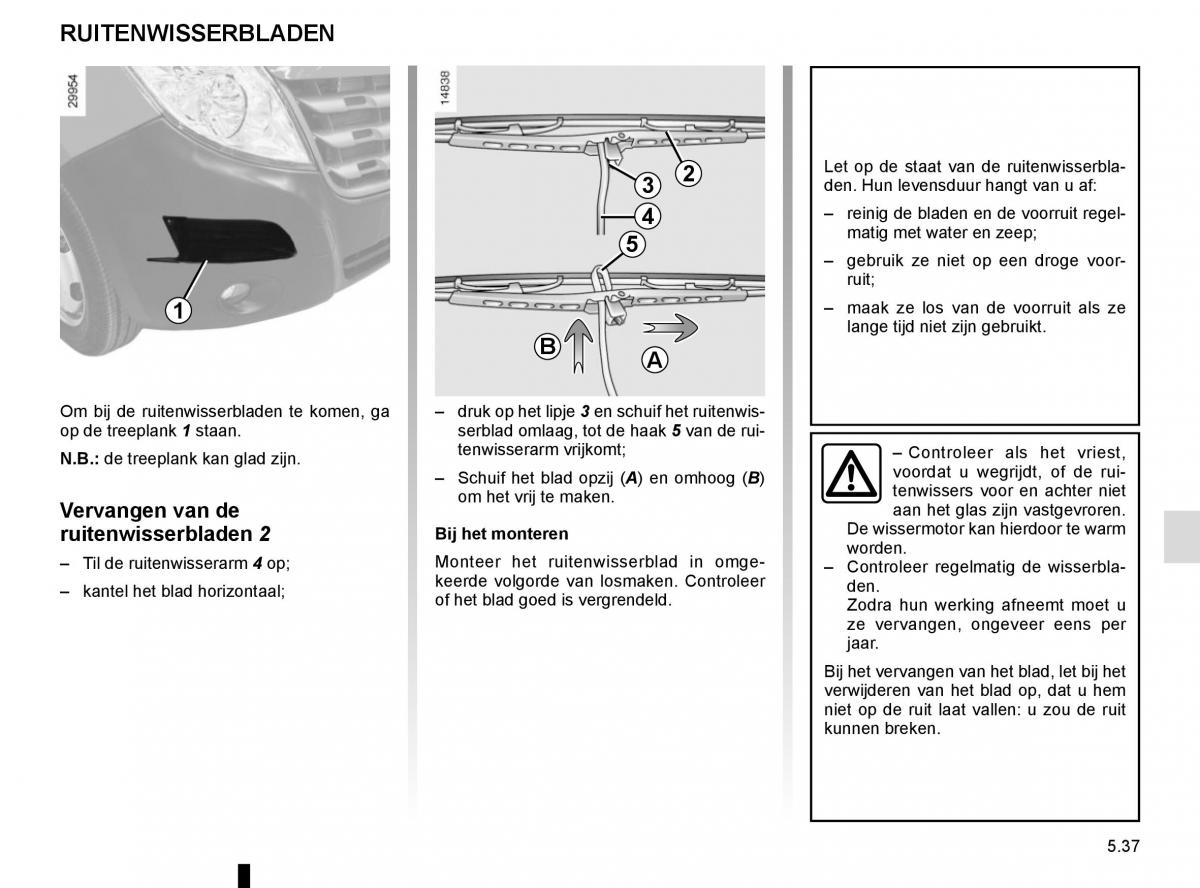 Renault Master III 3 handleiding / page 245