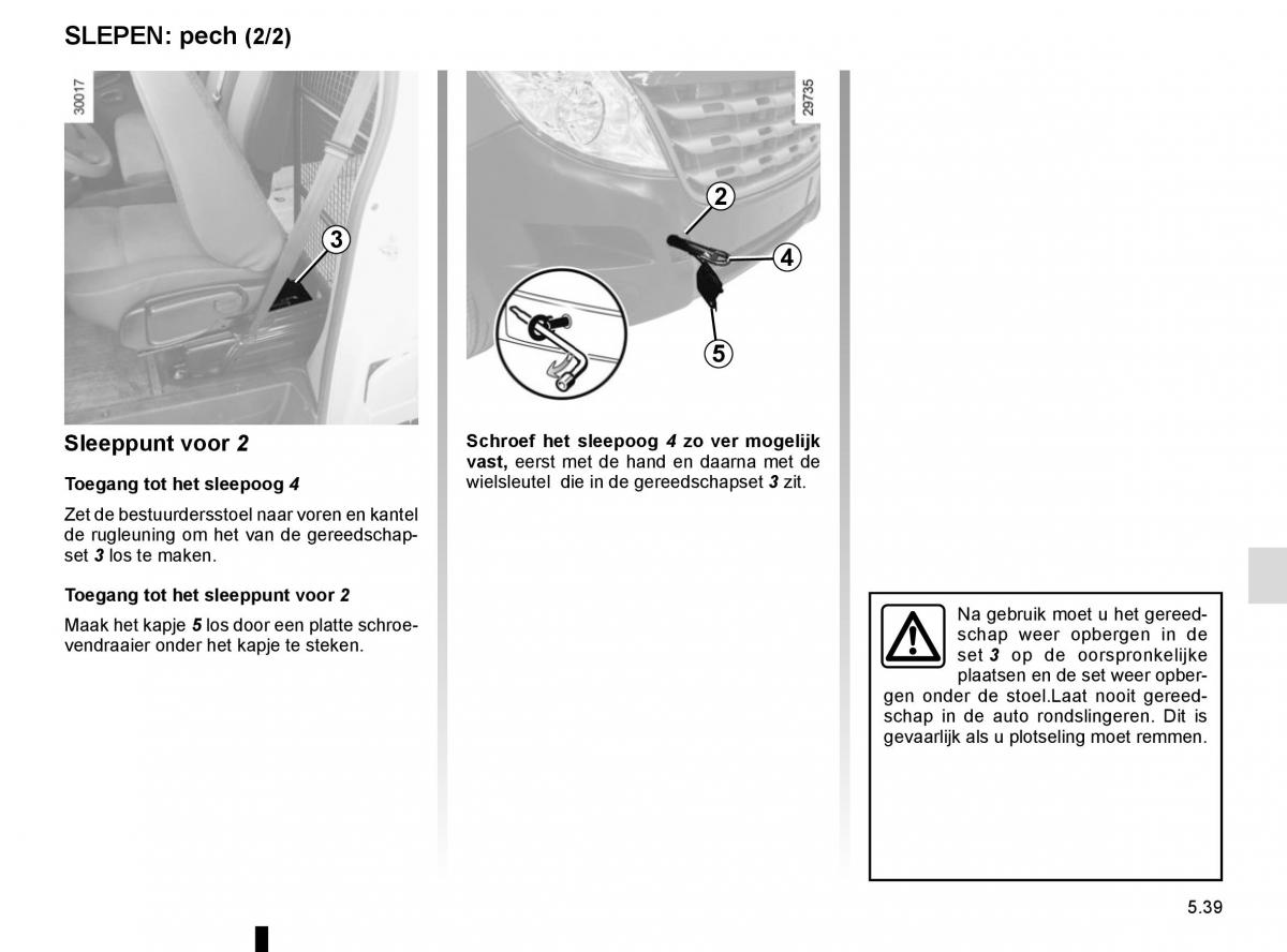 Renault Master III 3 handleiding / page 247