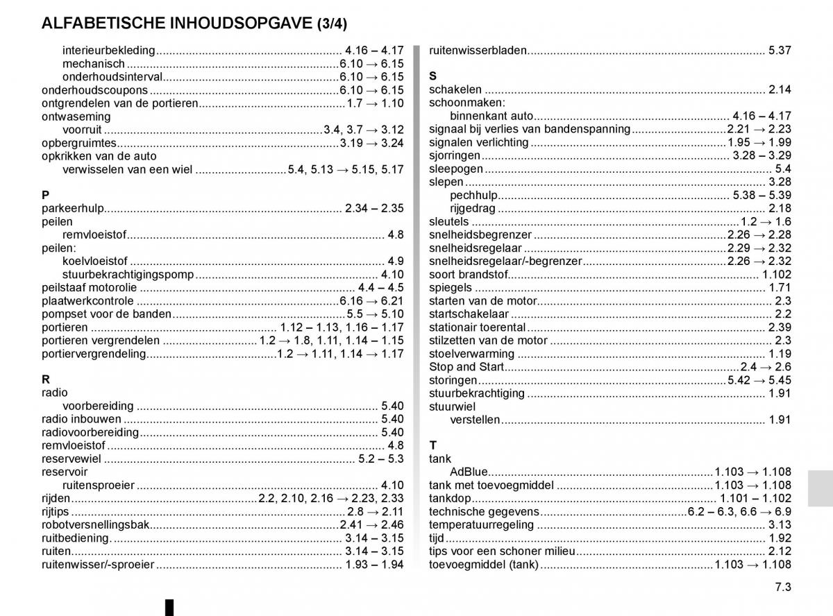 Renault Master III 3 handleiding / page 279