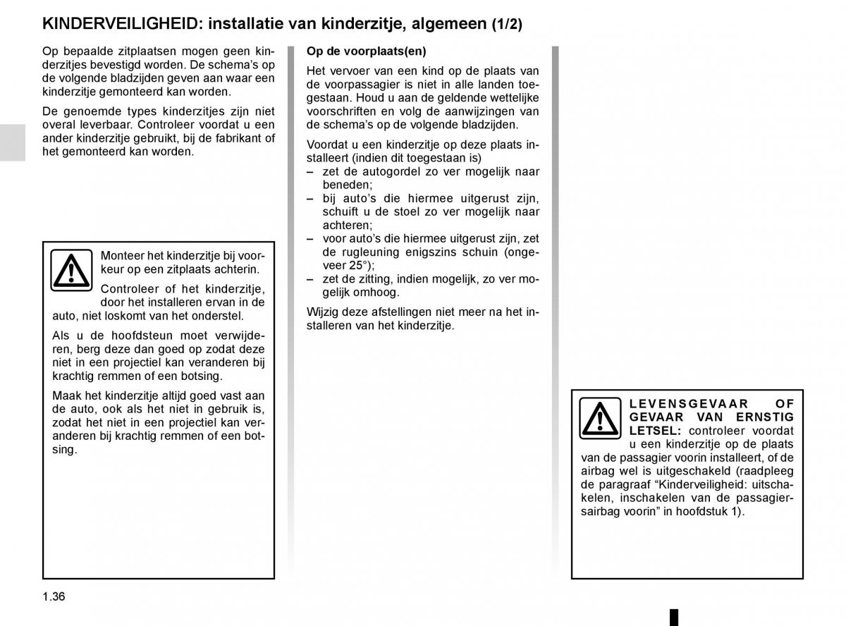 Renault Master III 3 handleiding / page 42