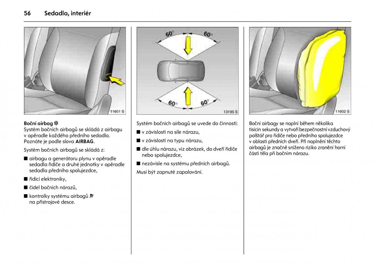 Opel Combo C navod k obsludze / page 60