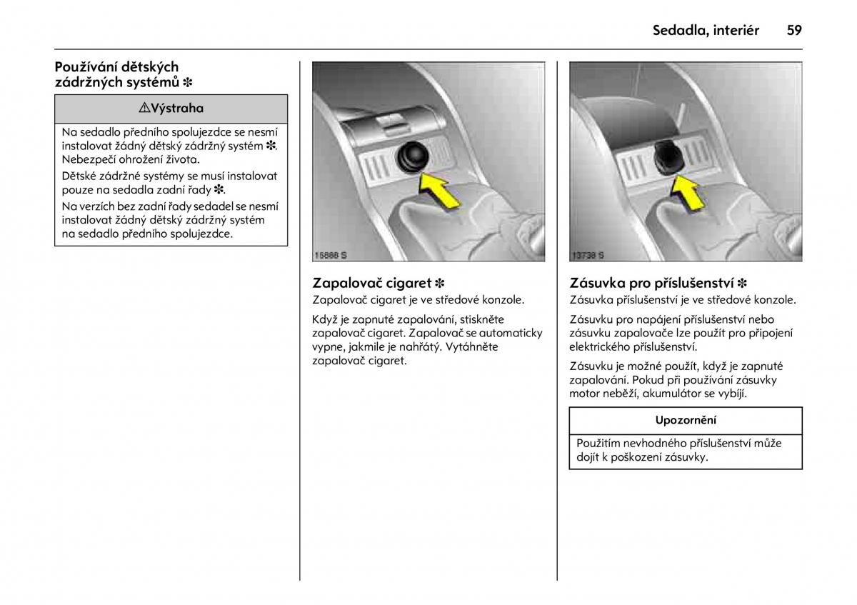 Opel Combo C navod k obsludze / page 63