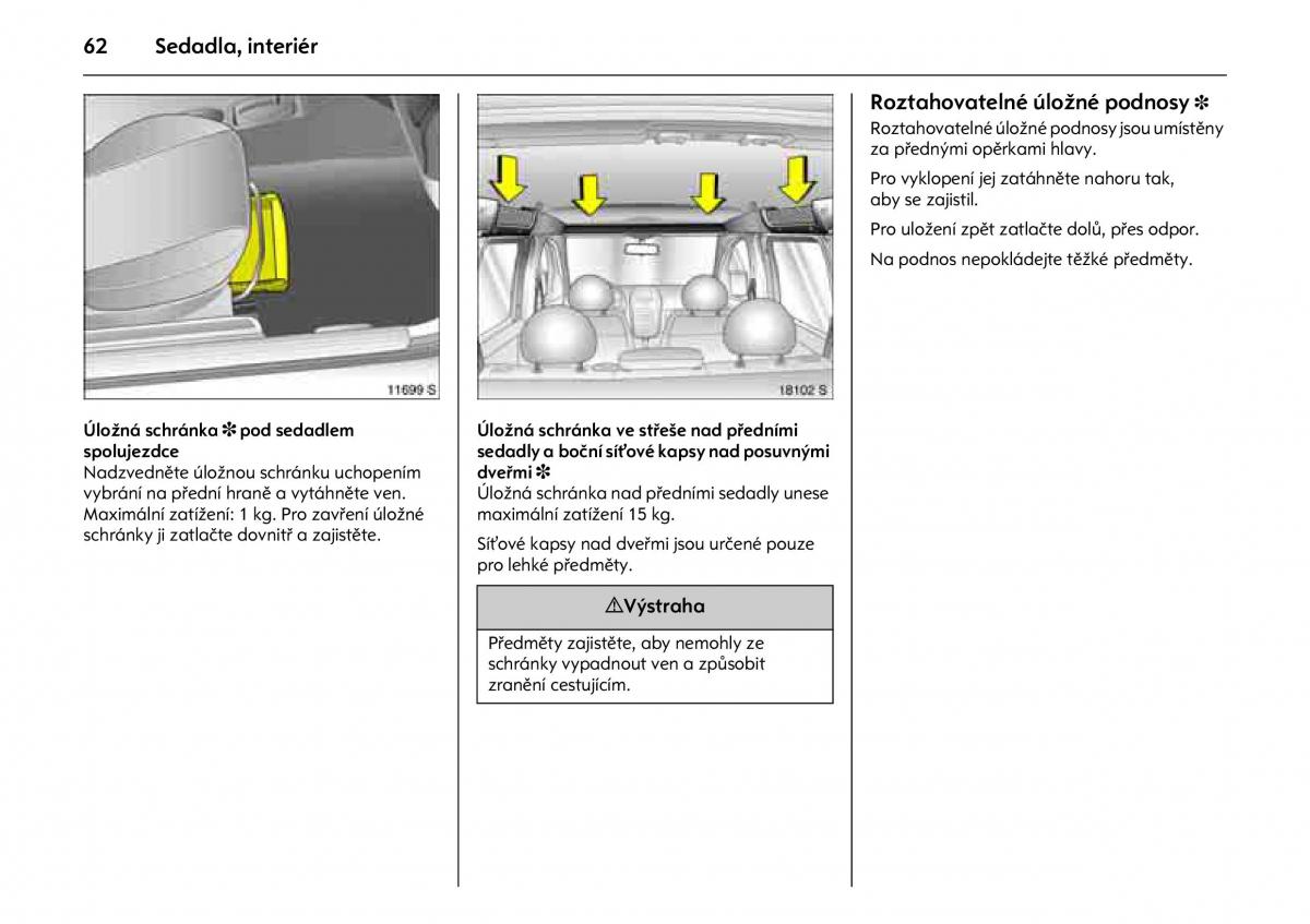 Opel Combo C navod k obsludze / page 66