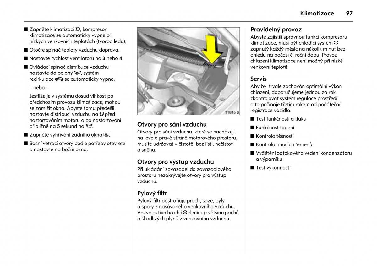 Opel Combo C navod k obsludze / page 101