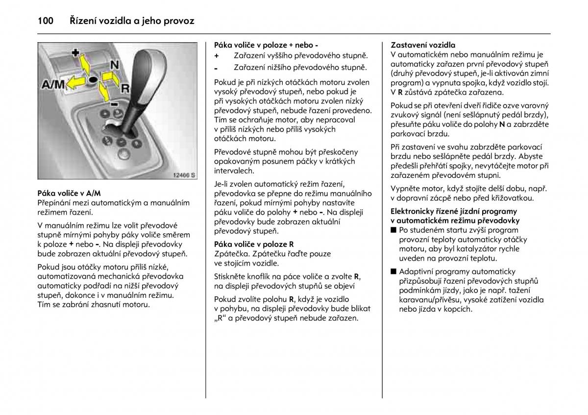 Opel Combo C navod k obsludze / page 104