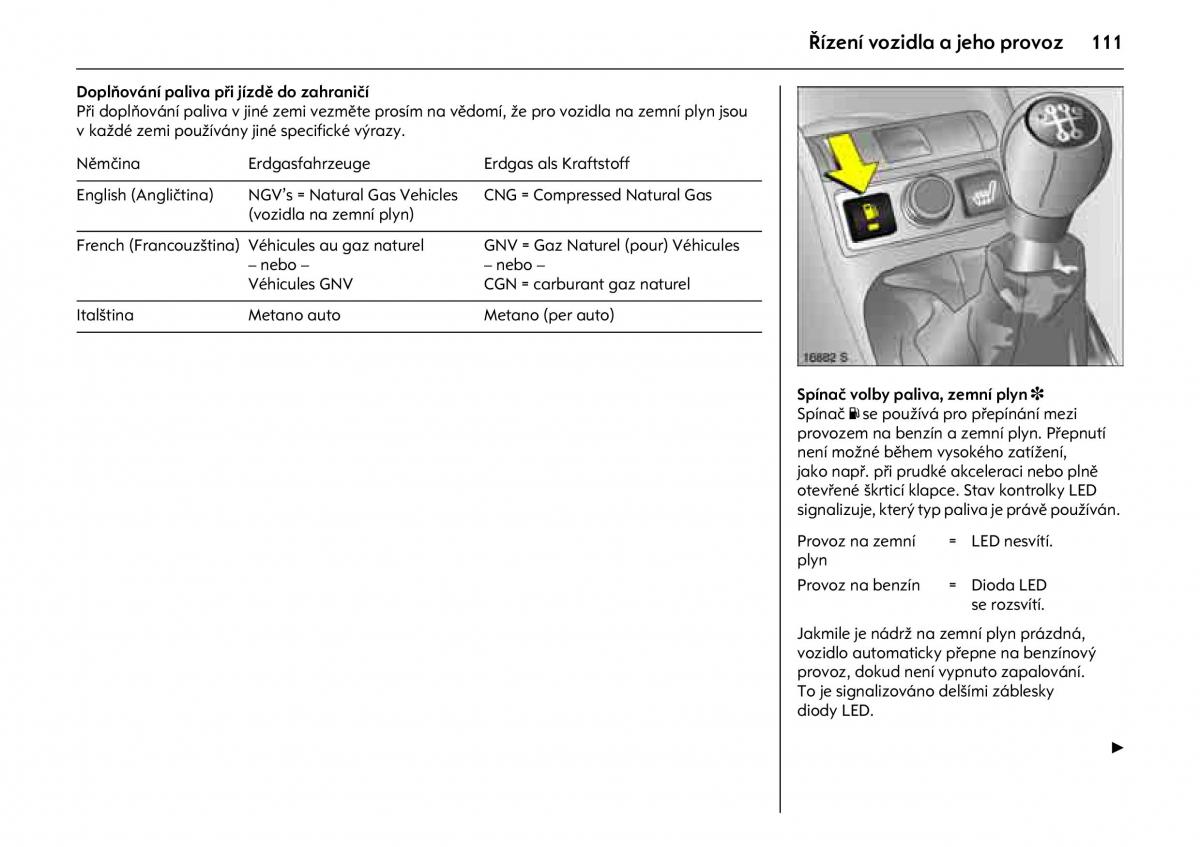 Opel Combo C navod k obsludze / page 115